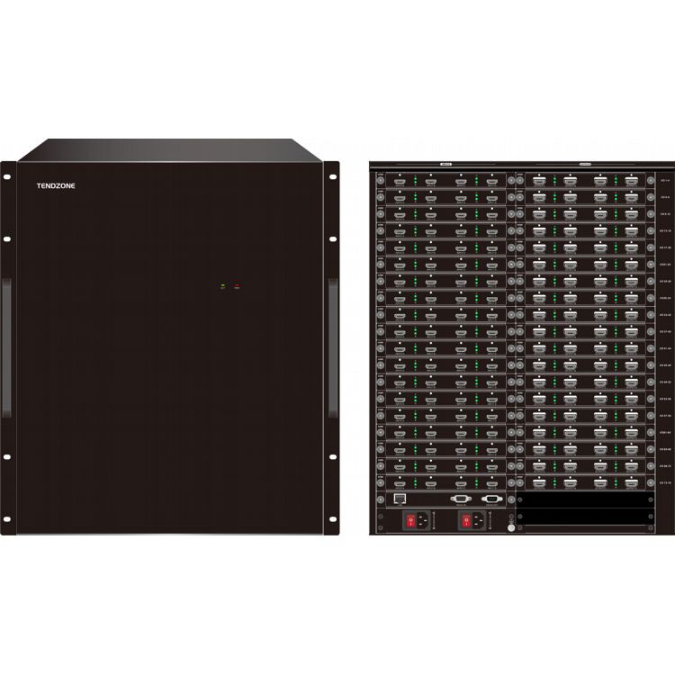 38 Cards Hybrid Modular Video Wall Controller